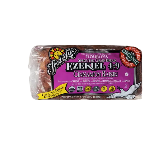 Food For Life Pain Ezekiel Raisins/Cannelle Bio
