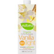 Natur-a Organic Vanilla Light Fortified Soy Beverage 946 ml