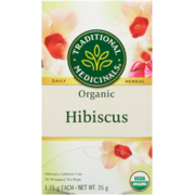 Traditional Medicinals Hibiscus Biologique 20 Sachets Emballés x 1.75 g (35 g)