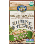 Lundberg Rice & Seasoning Mix Rice & Wild Rice Garlic & Basil 170 g