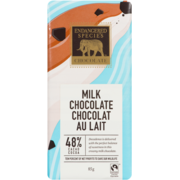 Endangered Species Chocolate Chocolat au Lait 85 g
