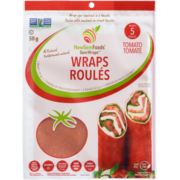 NewGem Foods Gem Wraps Tomate Roulés 5 Roulés 58 g