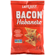 Late July Snacks Flavoured Tortilla Chips Clāsico Bacon Habanero 156 g