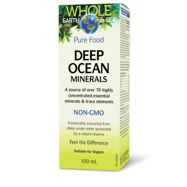 Whole Earth & Sea® Minéraux des fonds océaniques   100 mL liquide