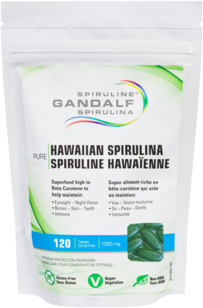 Gandalf Hawaiian Spirulina 1000mg