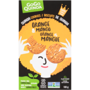 GoGo Quinoa Biscuits de Quinoa Orange et Mangue 165 g