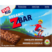 Clif Kid Zbar Brownie au Chocolat Organic 5 Barres x 36 g