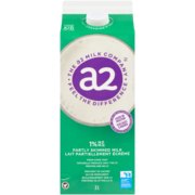 The a2 Milk Company Partly Skimmed Milk 1% M.F. 2 L