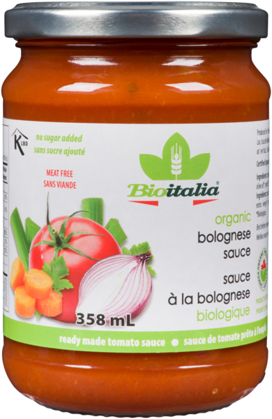Bioitalia Sauce à la Bolognese Biologique 358 ml