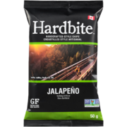 Hardbite Handcrafted-Style Chips Jalapeño 50 g