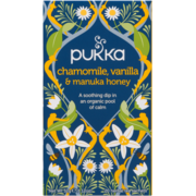 Pukka Chamomile Vanilla & Manuka Honey Organic 20 Herbal Tea Sachets 32 g