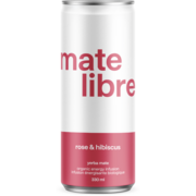 Mate Libre Infusion De Yerba Maté Rose Hibiscus (Cannette) Bio 300Ml