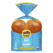 Udi's Gluten Hamburger Free Buns Classic 296 g