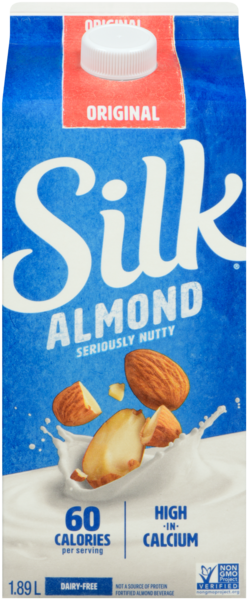 Silk Fortified Almond Beverage Original 1.89 L