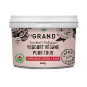 Maison Le Grand Cherry and Rose Crumble Organic Vegan Yogurt 454g