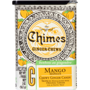 Chimes Ginger Chews Mango 2 Oz 56.7 g