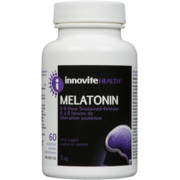 Innovite Health Melatonin 3 mg 60 Capsules Végétariennes