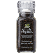 Simply Organic Black Peppercorns 75 g