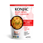 Ready Meal Red Lentil Curry with Konjac Rice