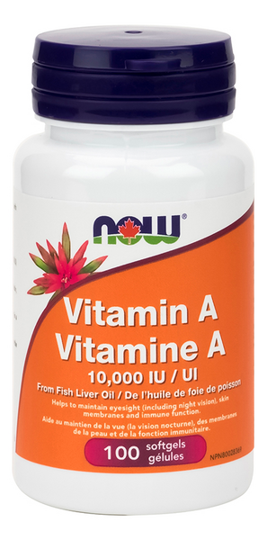 Vitamine A 10000Ui 100Gel
