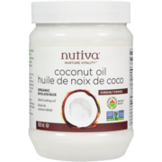 Nutiva Nurture Vitality Huile de Noix de Coco Vierge Biologique 860 ml