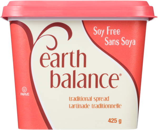 Earth Balance Tartinade Traditionnelle Sans Soya 425 g