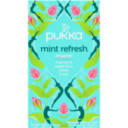 Pukka Mint Refresh Organic 20 Herbal Tea Sachets 40 g