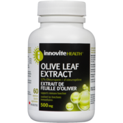 Innovite Health Olive Leaf Extract 500 mg 60 Vegetarian Capsules