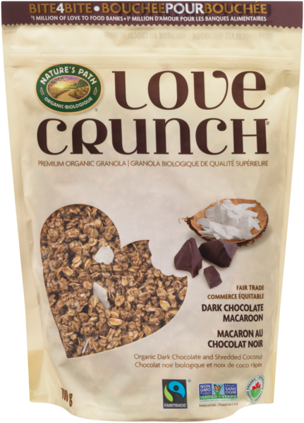 Nature's Path Granola Love Crunch Macaron Chocolat Noir  Bio