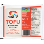 Sunrise Tofu Medium Firm 454 g