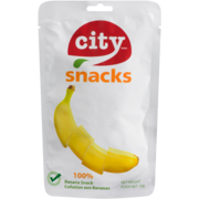City Snacks 100% Collation aux Bananes 20 g