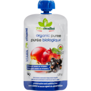 Bioitalia Organic Puree Apple and Blackcurrant 120 g