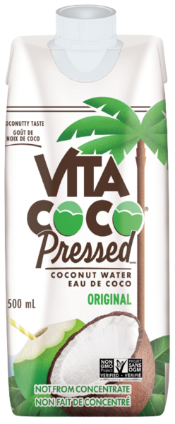 Vita Coco Coconut Water - 500ml Tetra Pak Pressed Coconut