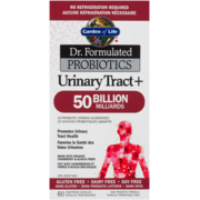 Dr. Formulated - Probiotiques Urinary Tract+ (Infections urinaires) - Caps végés - Longue conservation