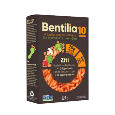 Bentilia ziti -pâtes aux lentilles rouges 10  super aliments