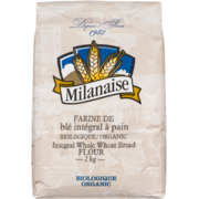 Milanaise Integral Whole Wheat Bread Flour Organic 2 kg
