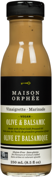 Maison Orphée Vinaigrette Marinade Olive et Balsamique 250 ml