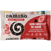 Camino Chocolate Chips Semi-Sweet Organic 225 g