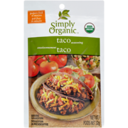 Simply Organic Assaisonnement Taco 32 g