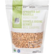One Degree Organic Foods Granola Avoine Germée Miel Chanvre Céréales 312 g