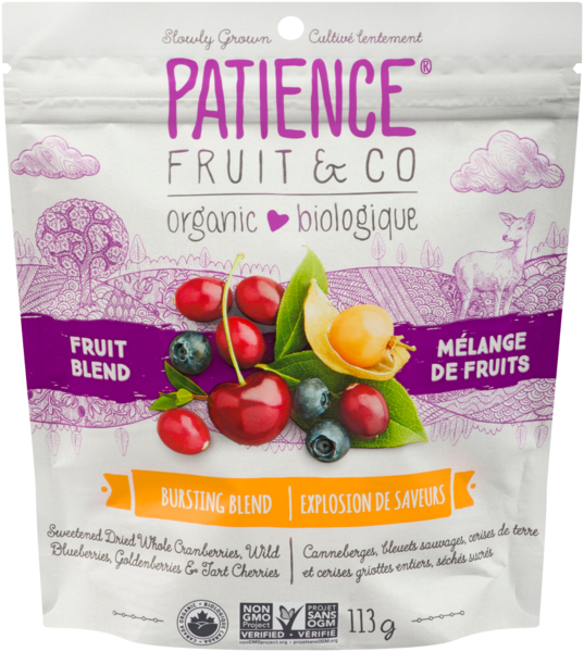Patience Fruit & Co Biologique Mélange de Fruits 113 g