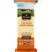Biobio Cheese Cheddar Medium Organic 31% M.F. 200 g