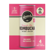 Remedy Kombucha sans sucre baie sauvage