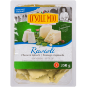 O'Sole Mio Ravioli Cheese & Spinach 350 g
