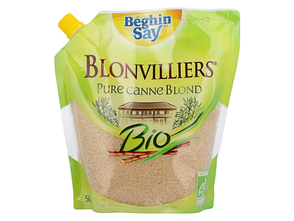 Béghin Say Blonvilliers Sucre de Canne Blond Pure Bio