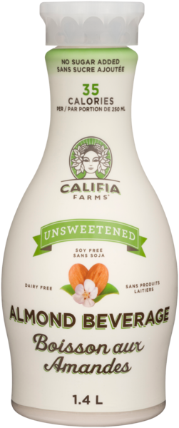 Califia Farms Unsweetened Almond Beverage 1.4 L
