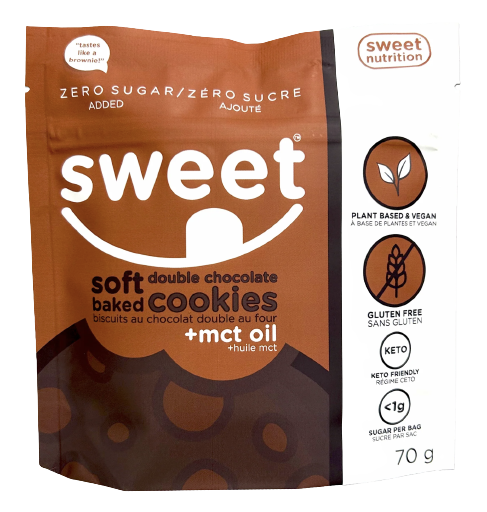 Sweet Nutrition Biscuits moelleux au double chocolat