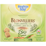 Béghin Say Blonvilliers Sucre Roux de Canne en Morceaux Petits Morceaux Bio 450 g