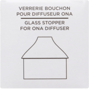 Le Comptoir Aroma Glass Stopper for ONA Diffuser