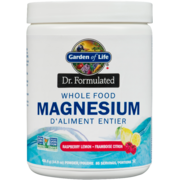 Garden Of Life Dr. Formulated - Magnésium d'aliments entiers (Framboise Citron)